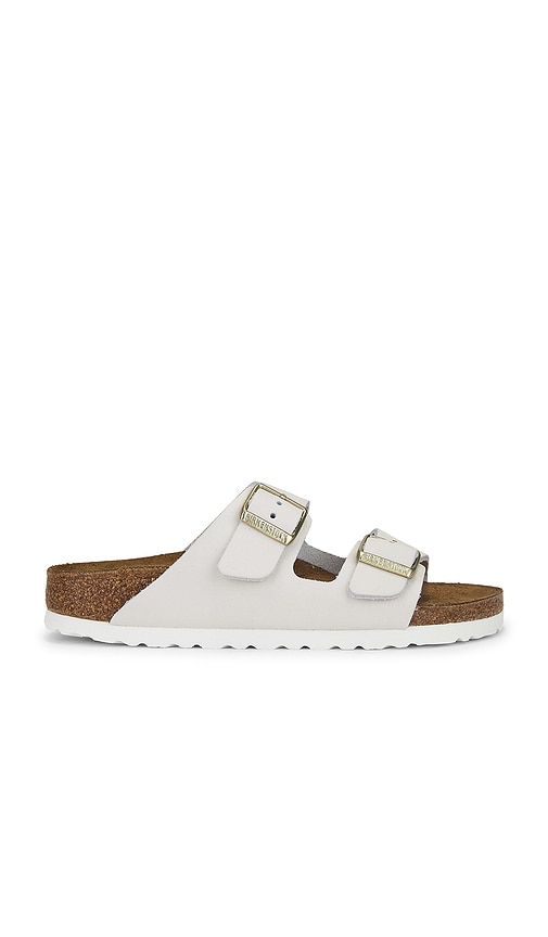 BIRKENSTOCK Arizona Sandal in Antique White