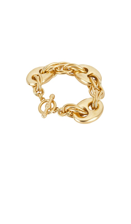  Brinker + Eliza Armreif Benjo In Metallic Gold. 