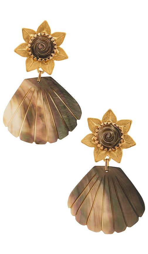 Brinker Eliza BOUCLES DOREILLES PENDANTES MOONSHINE en Brown 181 €