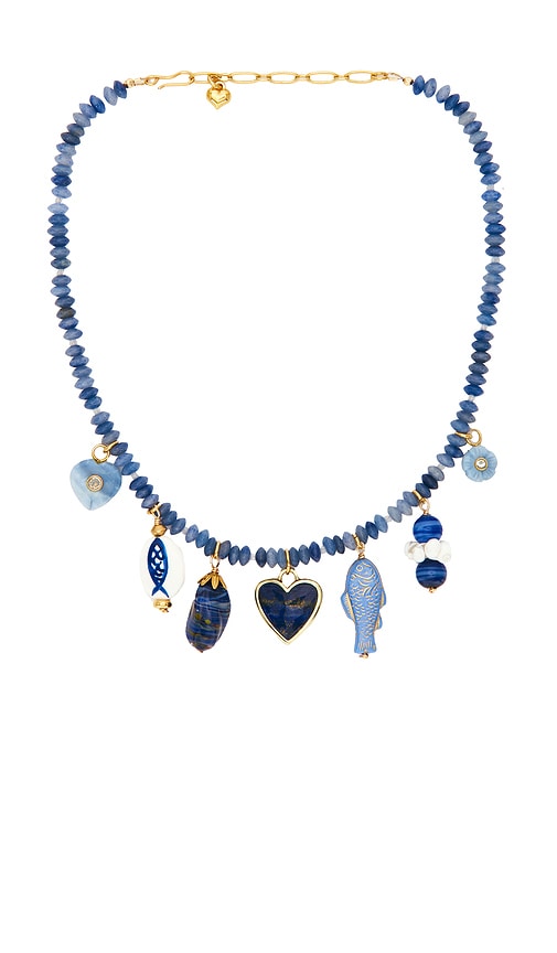 Brinker Eliza Mantoloking Necklace in Blue 298$