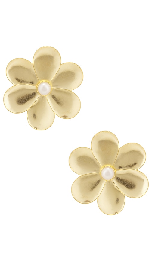 Brinker Eliza BOUCLES DOREILLES FLORA en Metallic Gold 157$