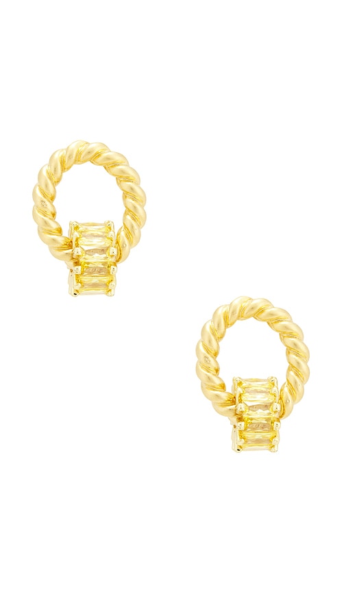 Brinker Eliza BOUCLES DOREILLES PROMISE en Metallic Gold 104$