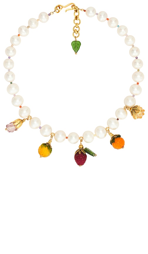 Brinker + Eliza Orchard Necklace in Pearl