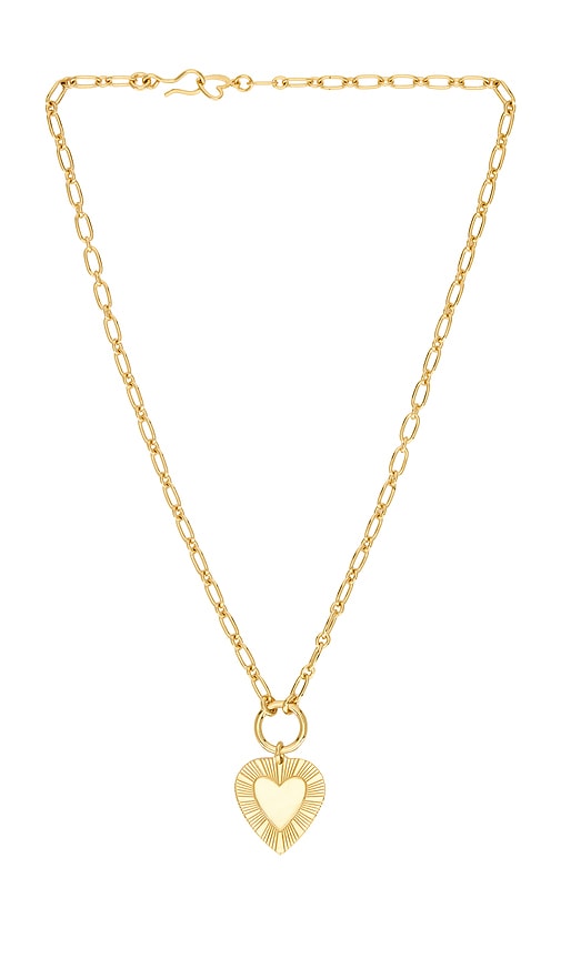 Brinker & Eliza Mini The Best Is Yet To Come Necklace In Gold