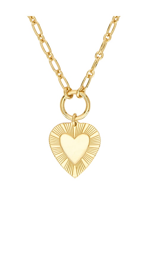 Brinker & Eliza Mini The Best Is Yet To Come Necklace In Gold