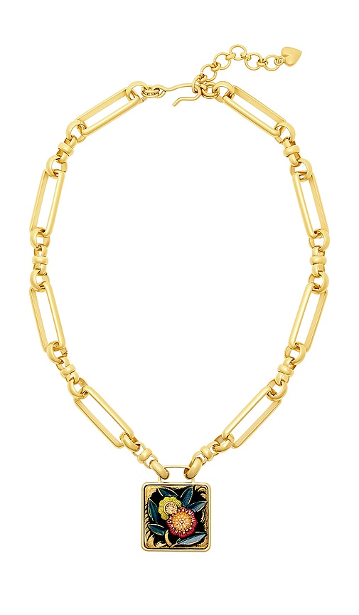 Brinker Eliza Adeline Necklace in Metallic Gold 102$
