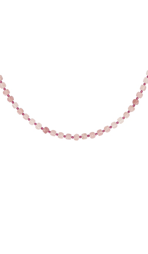 Brinker & Eliza Doe 비드 목걸이 In Pink