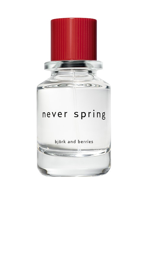 Bjã¶rk And Berries Never Spring Eau De Parfum In Transparent