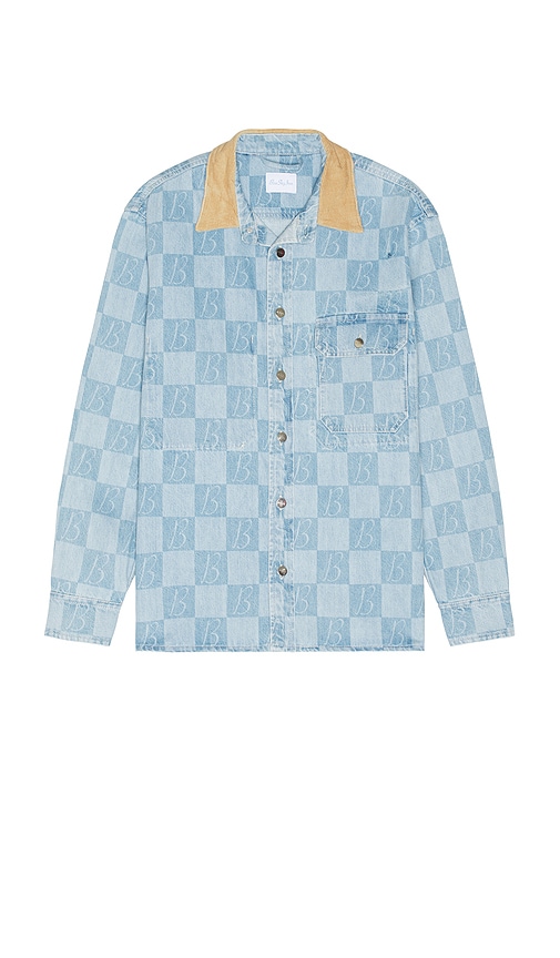 Shop Blue Sky Inn Denim Jacket In Blue