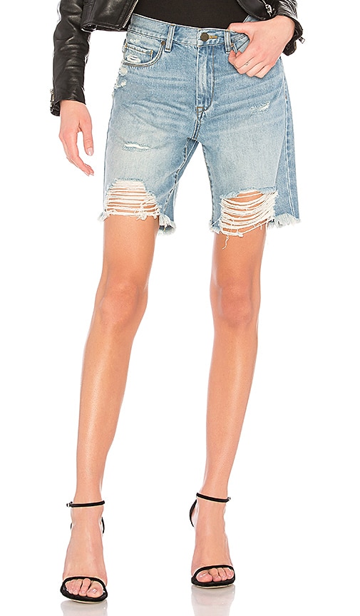 High Rise Tapered Shorts