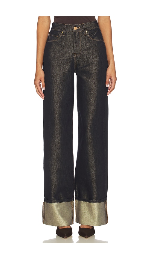 BLANKNYC Cuffed Wide Leg Jeans
