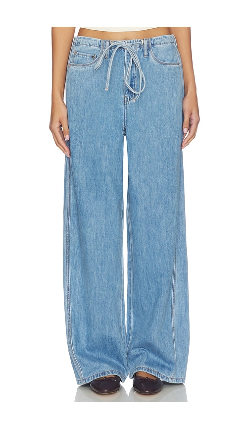 BLANKNYC Tie Barrel Jeans