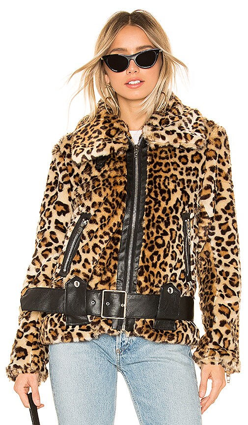 blanknyc leopard denim jacket