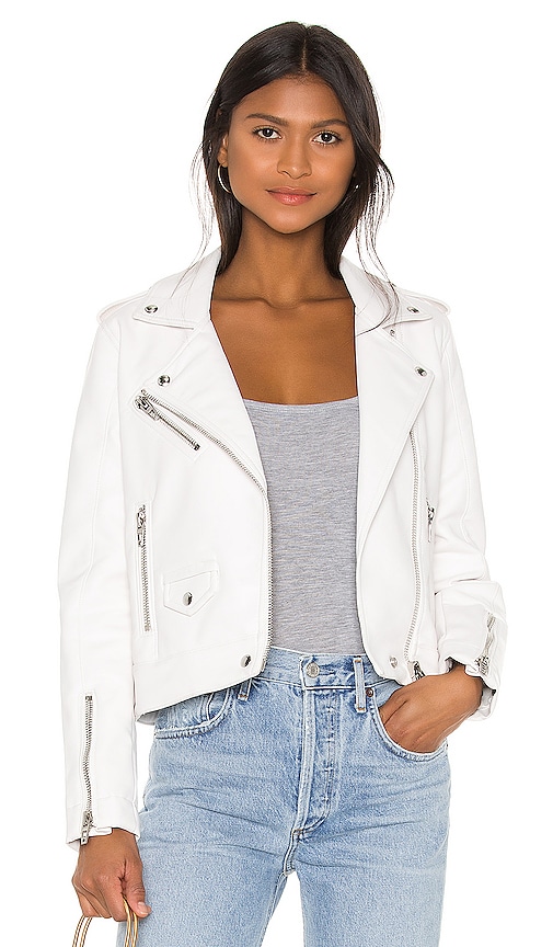 BLANKNYC Womens Vegan Leather Jacket Jacket