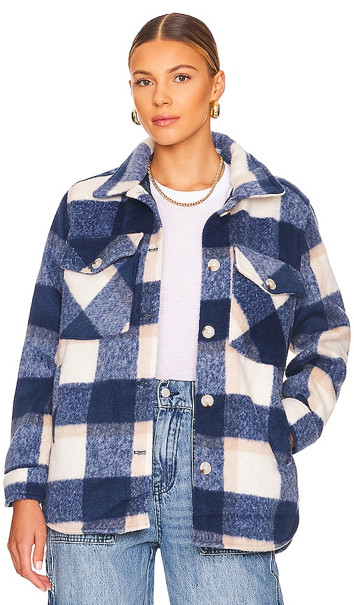 BLANKNYC Plaid Jacket in Keep Rolling