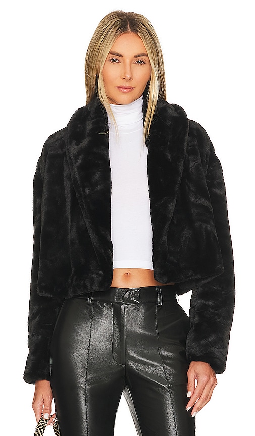 BLANKNYC Faux Fur Jacket in Double Date | REVOLVE