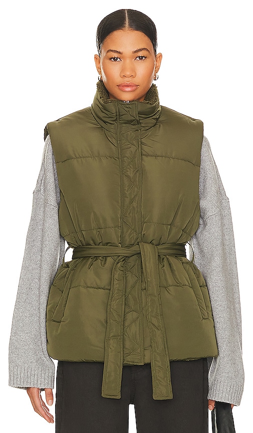 Blanknyc Puffer Vest In Chill Out