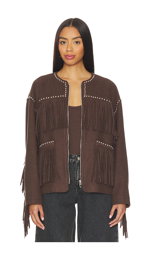 BLANKNYC Fringe Jacket