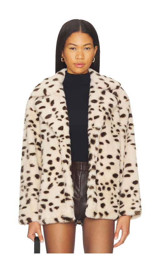 Blanknyc Teddy Coat In Neutral