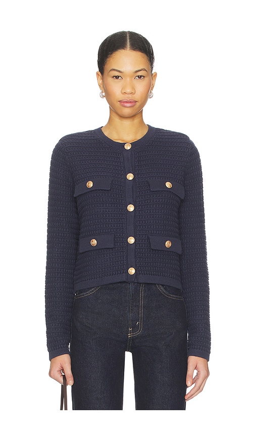 Blanknyc Button Up Jacket In Blue