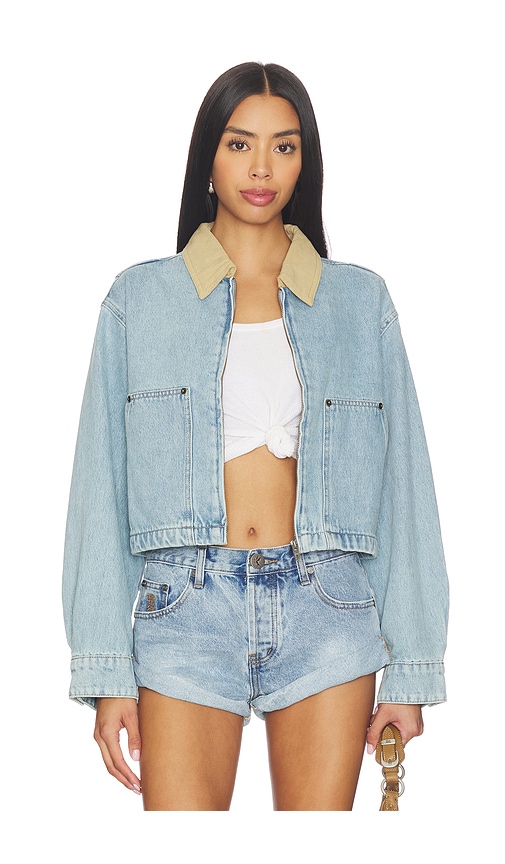 BLANKNYC Cropped Denim Jacket