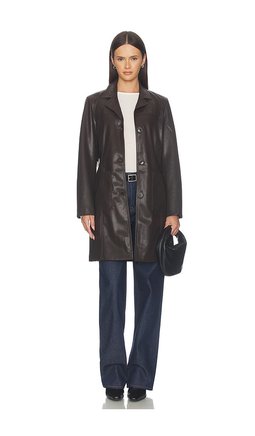 Faux Leather Jacket