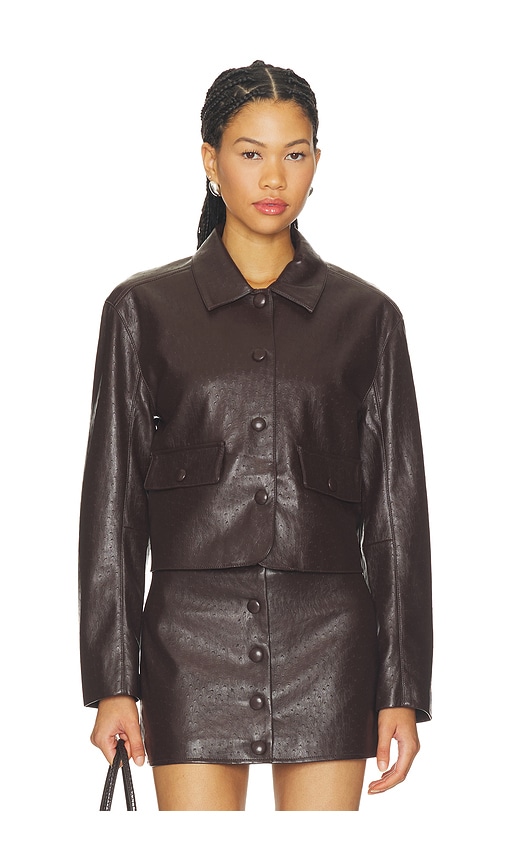 Faux Leather Jacket by BLANKNYC in Wait For It
