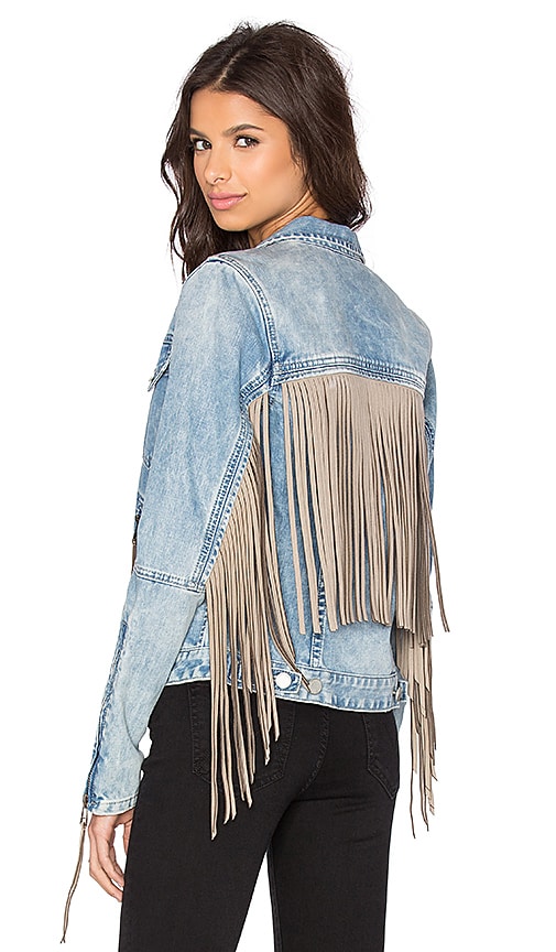 BLANKNYC Fringe Jacket in Fringed Out REVOLVE