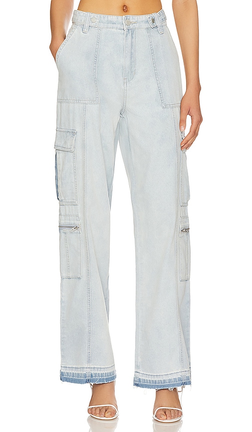BLANKNYC Franklin High Rise Cargo Pant in Call My Name | REVOLVE