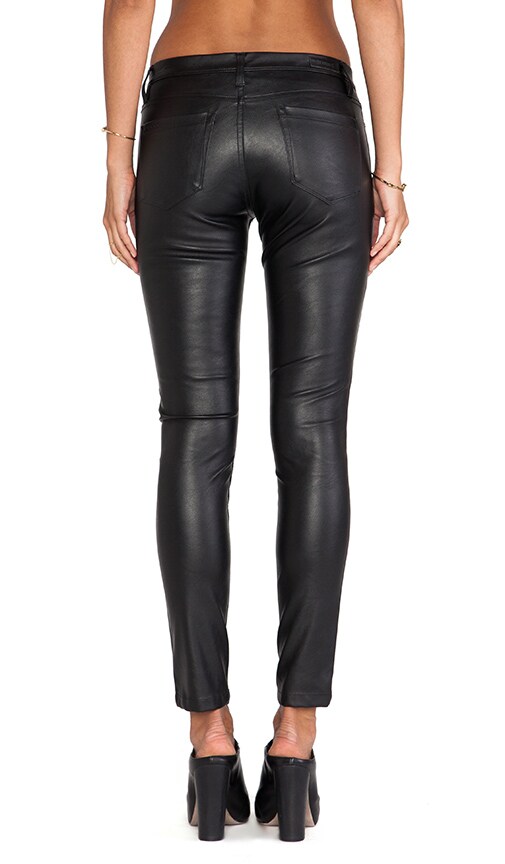 blank vegan leather pants