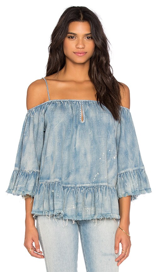 BLANKNYC Cold Shoulder Top in Next in Next in Line REVOLVE