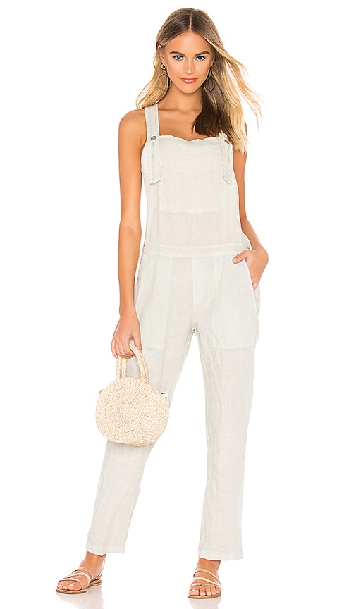 Bella Dahl Button Overall in Water Lily REVOLVE