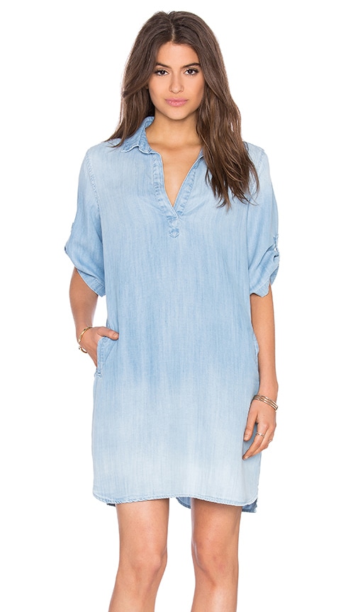 Bella Dahl A Line Shirt Dress in Bay Wash | REVOLVE