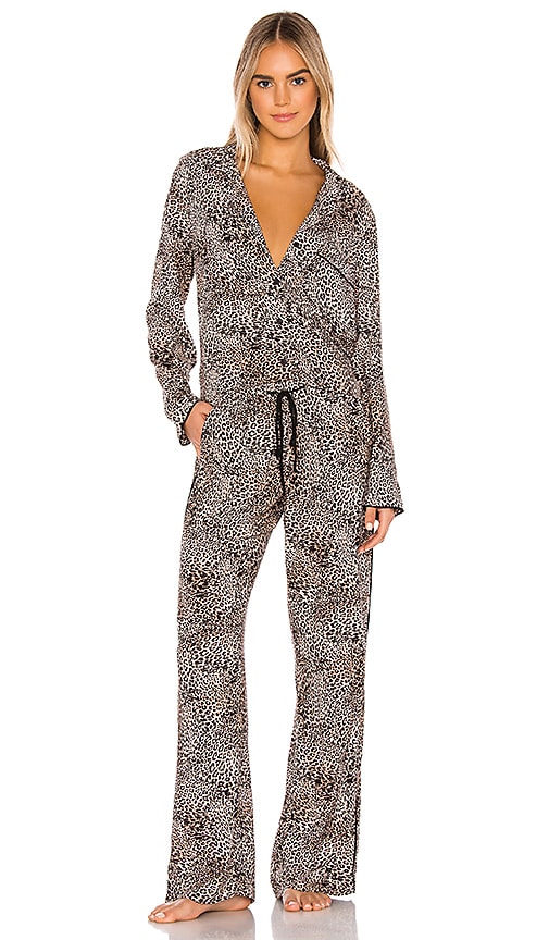 Sleep Shirt & Wide Leg Pant Set