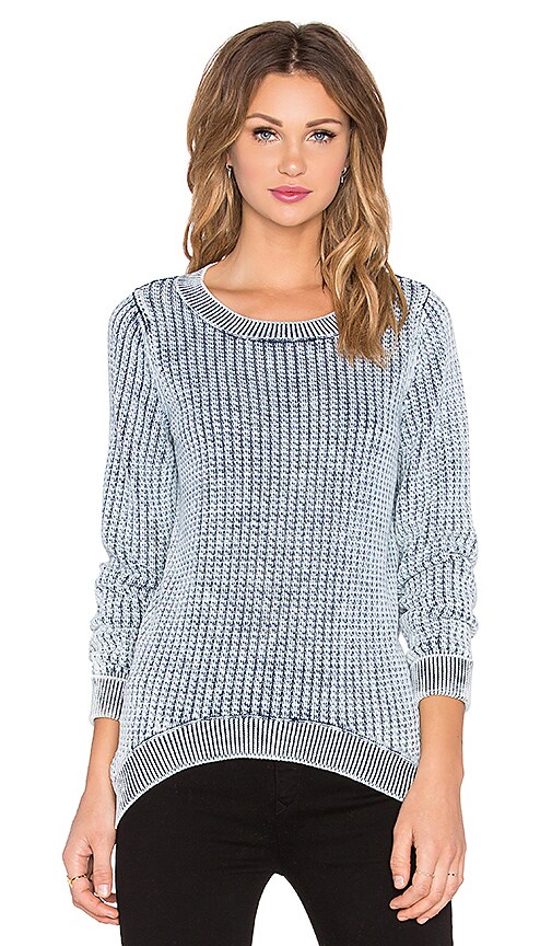 Bella Dahl Crew Neck Sweater in Snow Wash | REVOLVE