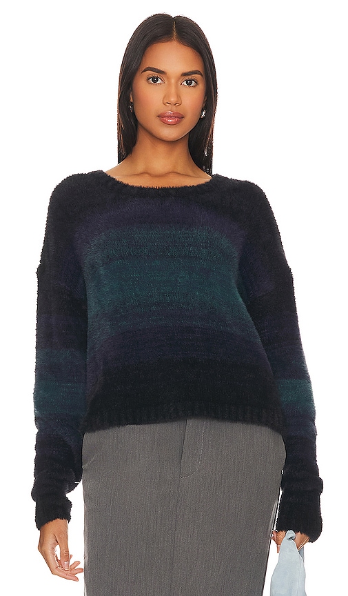 Bella Dahl Slouchy Sweater in Midnight Navy Ombre REVOLVE