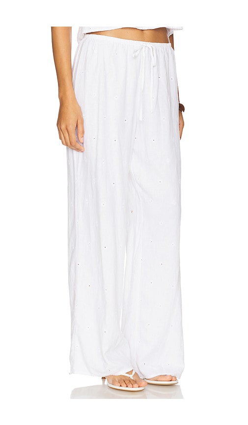 Shop Bella Dahl Wide Leg Pant In White