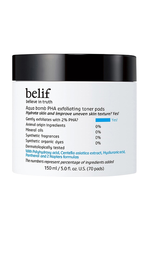 Aqua Bomb Exfoliating Toner Pads in Beauty: NA.