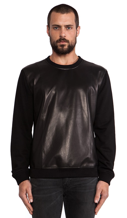 Leather Sweatshirt 20