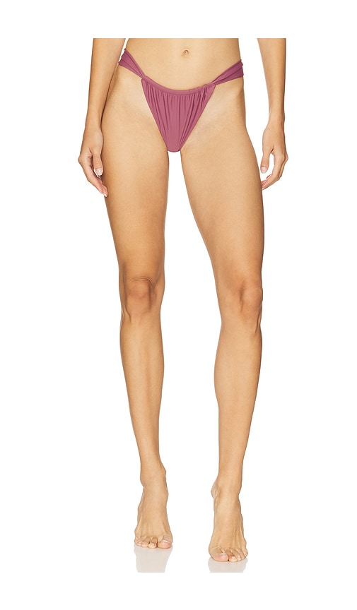 Bare Bikini Bottom in Mauve. - size XL (also in L, M, S)