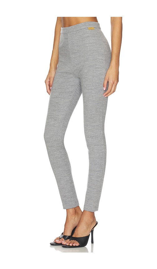  Balmain Leggings Zipped In Grey. Größe S. Also In M, L. 