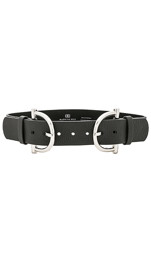 B Low the Belt BLAKE DOUBLE Black Silver REVOLVE