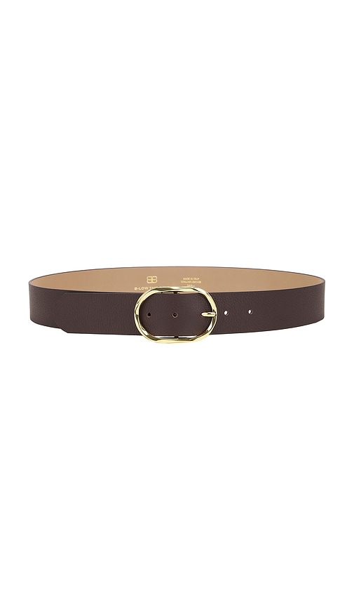 Shop B-low The Belt Kyra Belt In 巧克力色、金色