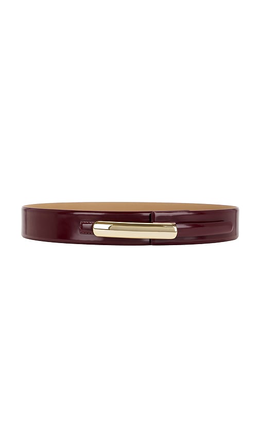 Shop B-low The Belt Akira Mod Belt In Chianti & Gold