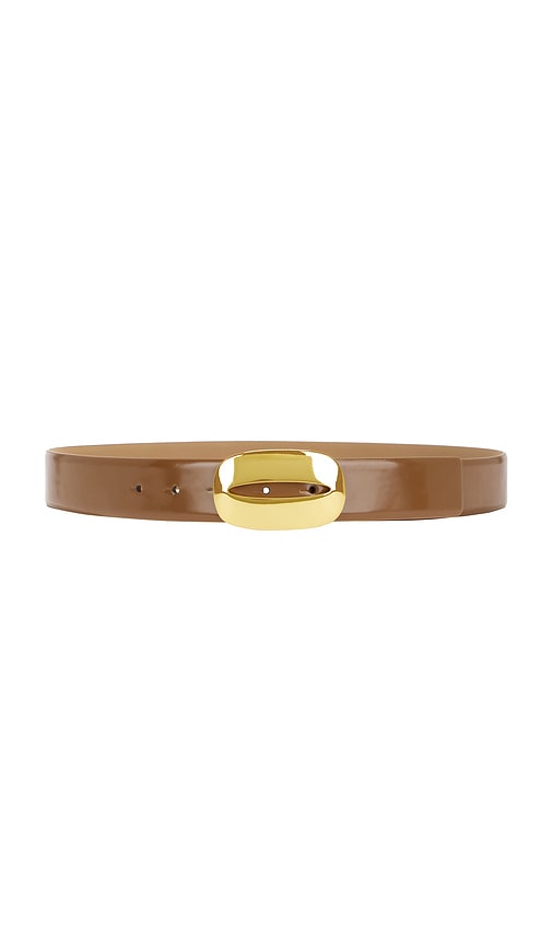 Shop B-low The Belt Elliot Mod Belt In Cappuccino & Gold