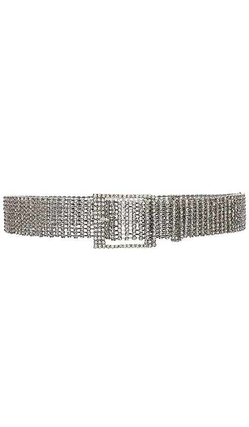 B Low the Belt Farah Belt in Silver REVOLVE