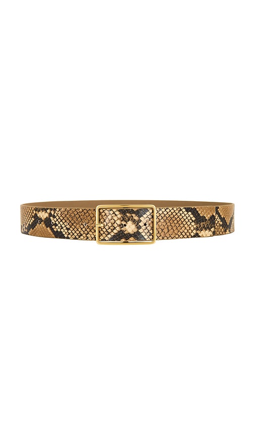 B-low The Belt Milla Python Belt In Brown