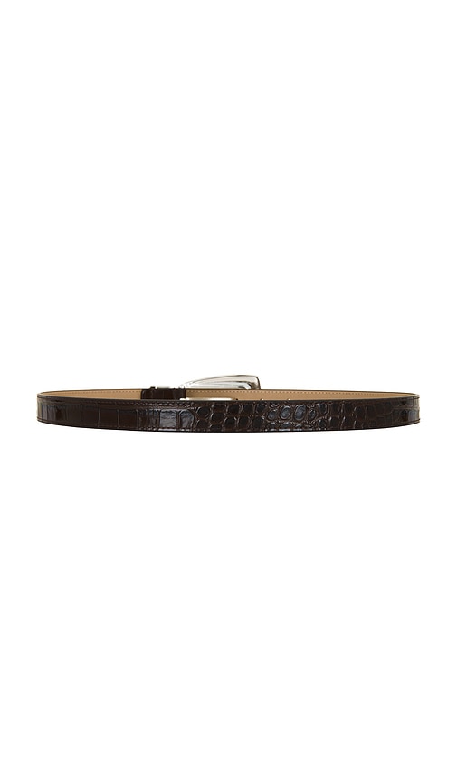 B-low The Belt Briar Croco Belt In Black