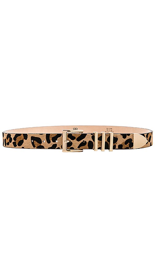 B Low the Belt Richie Leopard Belt in Leopard Gold REVOLVE