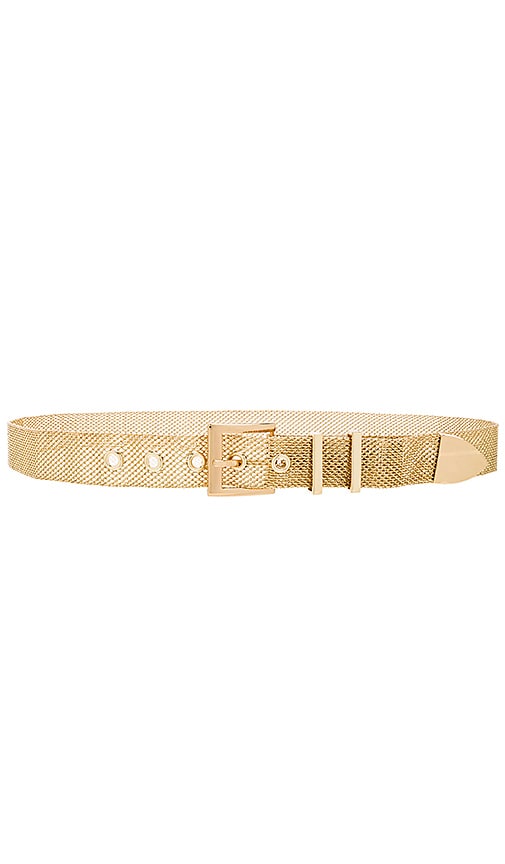 B-Low the Belt Richie Metal Mesh Belt in Gold | REVOLVE